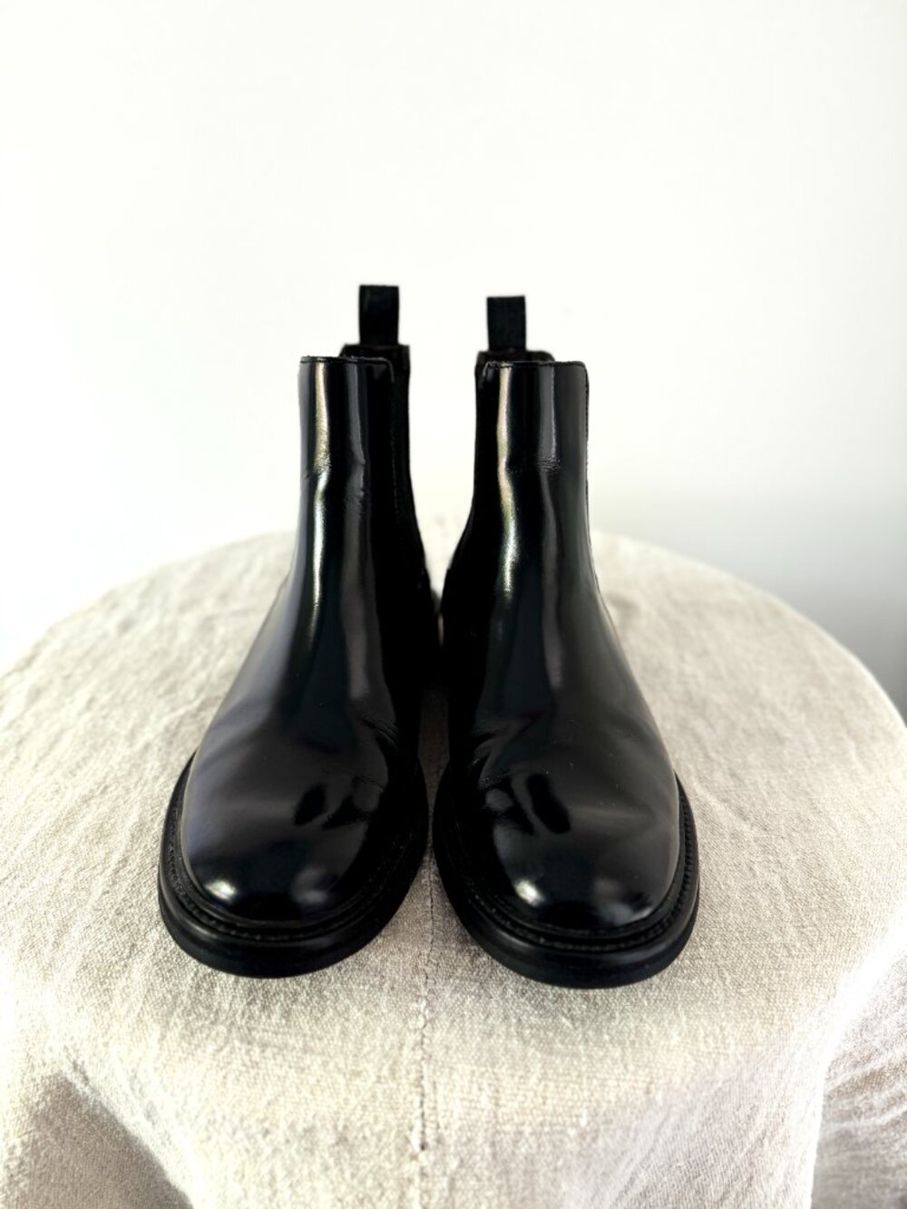 Seboy's - Black Chelsea Boots (size 38)